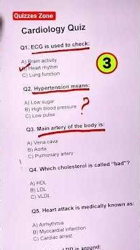 🇱🇷 Hardest Cardiology Quiz in USA 🧠 | 90% Fail Challenge #shorts #america #cardiology #trivia #usa