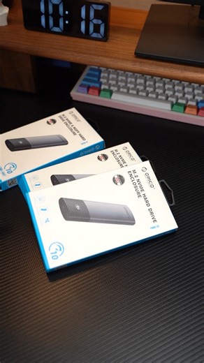 M.2 NVME Hard drive Enclosure มีให้เลือกถึง 3 สี www.oricothailand.com #oricothailand #orico | OricoThailand