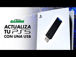 Actualiza tu PS5 con un USB | Tutorial #UNOCEROGaming