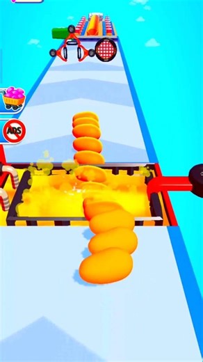 Potato Rush Gameplay 🥔🔥 Speed Out of Control Run | Level 24 #shorts #potatorush #gaming