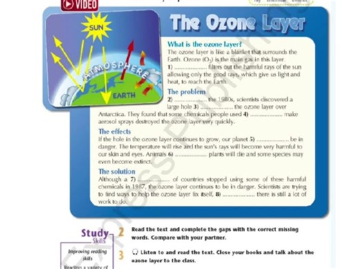 Excel 7 - Module 4F - Learn All About The Ozone Layer