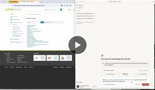 How to use Claude to file your VAT tax returns: (a step-by-step guide) 1. Go to claude .ai/download (get the desktop app). 2. Open Claude → click Cowork at the top center. 3. Copy my exact… | Ruben Hassid | 163 comments