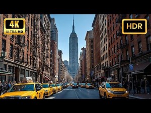 Experience NYC Like Never Before: 4K HDR Magic