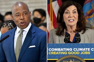 In July 2022 -- City Hall, governor to negotiate details of class size bill: Adams