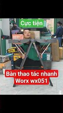 Worx WX051 quick operation table #quickoperationtable #press brake #press braketool #metal press ...