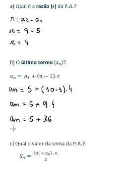 13 - Exercícios sobre Progressão Aritmética #enem #escola #matemática #professor