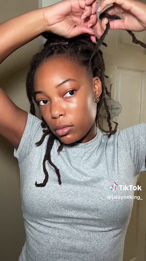 10-Minute High Ponytail Routine for Locs