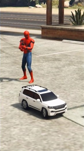 GTA V: SPIDER MAN MODIFIED HIS RC CAR IN GTA 5! #gta #technogamerz #gta5gameplay