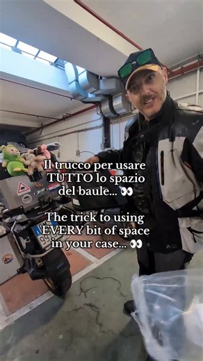 18K views · 16 comments | Small moto hack that makes a BIG difference ️ Using inserts in the lid of the bauli keeps everything organized, accessible, and stress-free on long rides. Who else maximizes every centimeter of storage?  #MotoHacks #BMWGSA #AdventureBikeLife #MotorcycleTouringEurope #TravelItaly | Gemma Ruth | Facebook