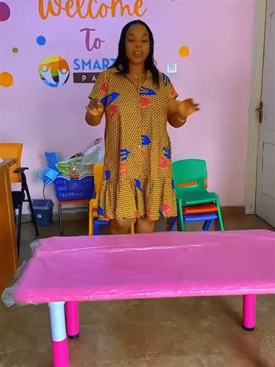 Preschool Tables or multiple kids home study tables available Rectangular adjustable table Ghc720 Contact 0246830717 / 0205273652
