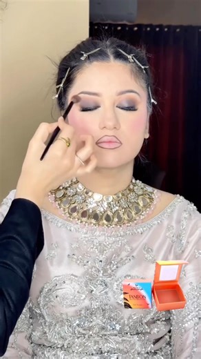 Soft Glam Bridal Makeup Tutorial | Smokey Eyes + Pink Blush Look 💖 | Step by Step 2026 #makeup