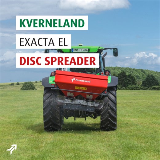 🌾 Revolutionize your farming with the Exacta EL spreader! 🌟 Compact convenience and precision for every tractor. The Exacta EL comes equipped with: 💡 A shaker box to determine fertilizer properties. 🎯 Gentle CentreFlow system with 4 vanes per disc, ensuring a triangular distribution pattern with double overlap. 📏 Working width of 9 to 18m (up to 21m optionally). Easy setting and adjustment make border spreading a breeze. Spread the love and nutrients! 💚 Visit our website for more informati