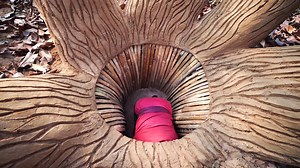 10K views · 308 reactions | Survival Girl Building A House Incredible Secret Living Alone in Summer | Girl Survival | Facebook