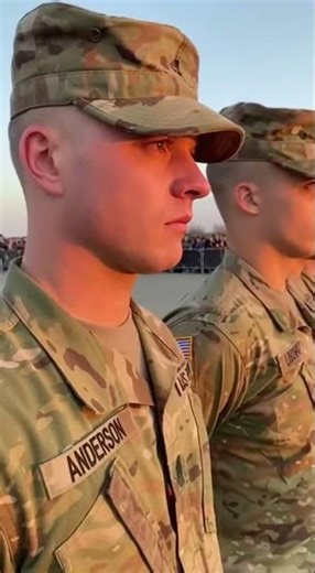 “She Walked Through Them All… Still Looking for One 😢💔🇺🇸” #funny #military #army #baby