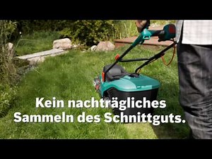 Bosch stellt vor: Akku-Rasenmäher Rotak LI