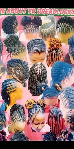 cute dreadlocks styles for ladies #StarsEverywhere #viralvideochallenge #dreadlocks #hairstylist #trendingpost | Dreadlocks Nation