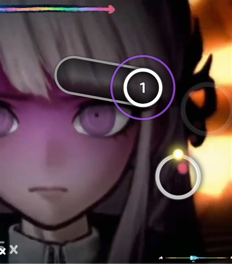 How It feels learning to alt tap #osu #osugame #rhythmgame #anime #danganronpa