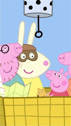 Il Giro in Mongolfiera 🎈☁️ #shorts #peppapig