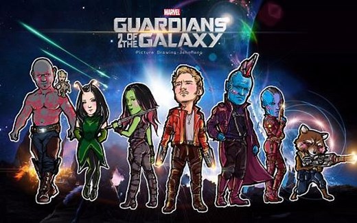 ‘ 银河护卫队‘ 老歌片段合集！银河系逗B天团搭经典老歌 星爵开场音乐 金曲合集