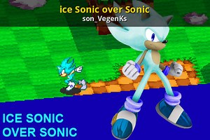 ice Sonic over Sonic Mod for Sonic Battle | SB Mods