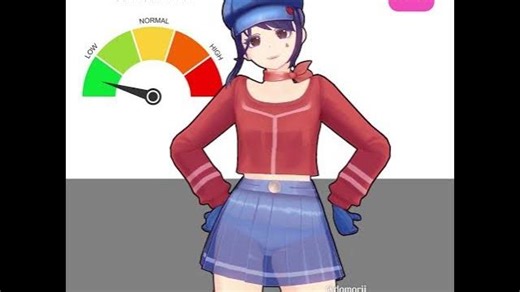 低皮质醇之舞〖MiSide MMD〗#cappie #mita