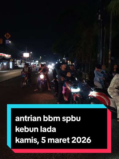 terjadi lagi lonjakan antrian bbm di spbu kebun lada binjai, sebrang rs bidadari binjai. antrian bbm pada tgl 5 maret 2026, semoga cepat pulih kembali ya. #antrianbbmbinjai #antrianminyakbinjai #spbukebunlada #pertaminakebunlada #minyakkebunlada