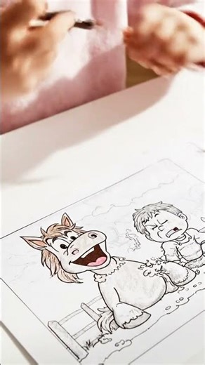 Relax & Color with Beautiful Horse Coloring Pages | Perfect for All Ages!