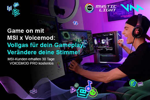 Voicemod und MSI tun sich für das beste Streaming-Erlebnis zusammen