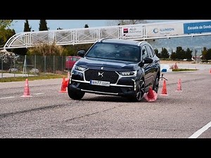 DS 7 Crossback 2018 - Maniobra de esquiva (moose test) y eslalon | km77.com