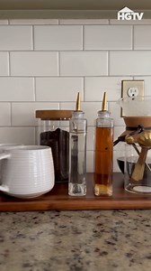 These sleek syrup containers add a little luxury to your daily cup and ensure a perfect pour every time! ☕✨ Get it on Amazon: https://amzlink.to/az0HXmq4WExOz (We may make 💰 from these links!) | HGTV