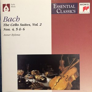 Anner Bylsma, Johann Sebastian Bach - The Cello Suites, Vol. 2, Nos. 4, 5 & 6