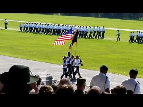 1st Battalion 34th Infantry Regiment 165th Brigade Fort Jackson Army Graduation Pass and Review