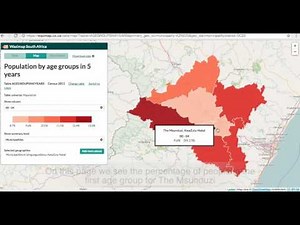 Wazimap: using the map view