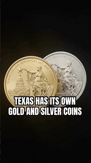 Texas launched its own Gold and Silver bullion coins #gold #silver #coins