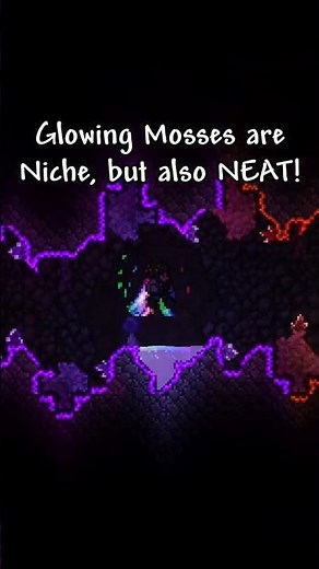 Glowing Mosses are Niche, but NEAT! #terraria #shorts