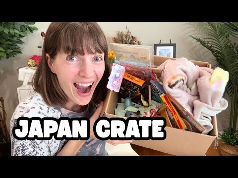 Japan Crate Unboxing - SO FUN!!