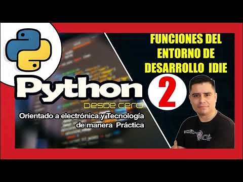 Practical Python course from scratch (#2 IDLE DEVELOPMENT ENVIRONMENT) focused on electronics