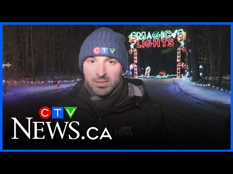 Dazzling holiday light experience in Springwater is brighter than ever