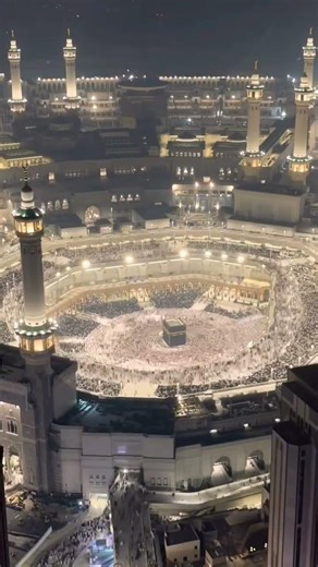 Masjid al Haram Night 🌌 | Spiritual। Beautiful Makkah at Night🕋 | #viral #love #mokka #islam #travel