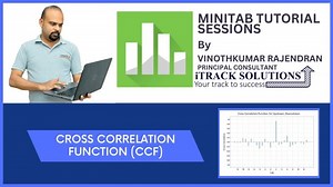 #minitab tutorials : How to perform Cross #correlation (CCF) in #minitab | Vinothkumar Rajendran