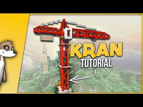 Minecraft Kran Einfach Bauen In Nur 5 Minuten? (Tutorial Deutsch)