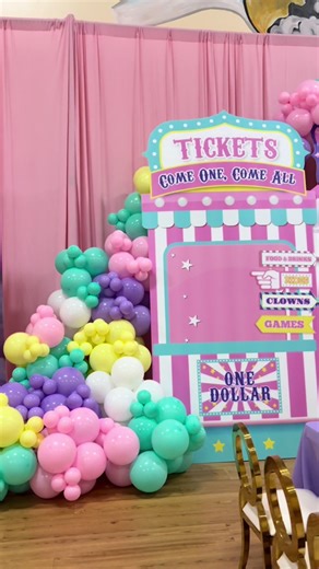 Mini Vlog: Ryver’s Carnival 😅💖🤍🩵💜 Balloons By Me 🎈 #minivlog #balloons #balloon #balloonartist #fyp