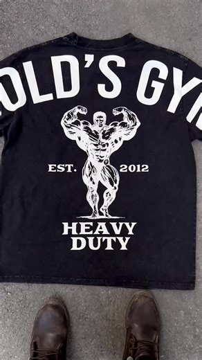 Heavy Duty Gold’s Gym Shirt for Ultimate Fitness