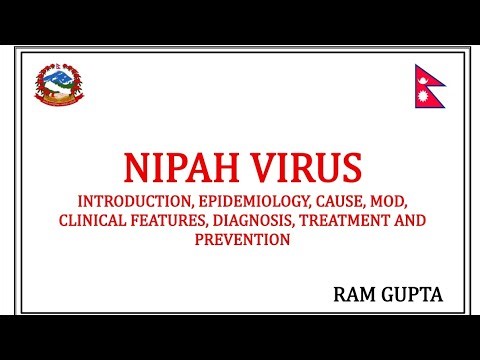 NIPAH VIRUS: Introduction, Cause, Spread, Clinical Feature, Diagnosis, Treatment & Prevention.