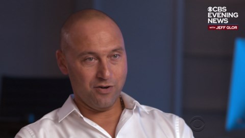 Derek Jeter's first network interview as Marlins CEO