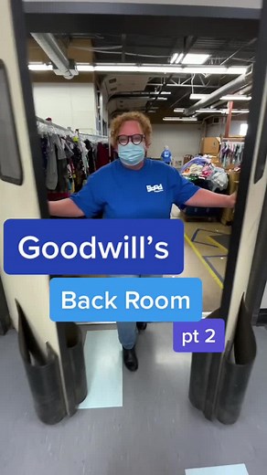 Exploring Goodwill's Back Room: Behind the Scenes | Thrift Store Finds