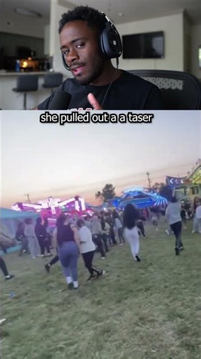 She Pulled out a Taser