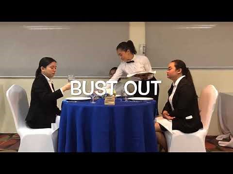 Russian Style of Service Set-up and Demo