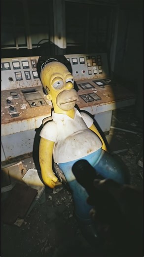 The simpsons #analoghorror #horrortok #estudioabandonado #crypy #disney