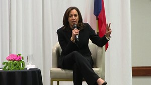 Sen. Kamala Harris, a 2020 Democratic presidential candidate, addresses Mueller report at event in Texas, calling for report to be made public and for AG Barr to testify before Congress. https://nbcnews.to/2YePd8m | NBC News